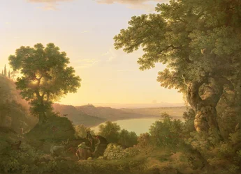 Albanosjøen, Italia, 1777